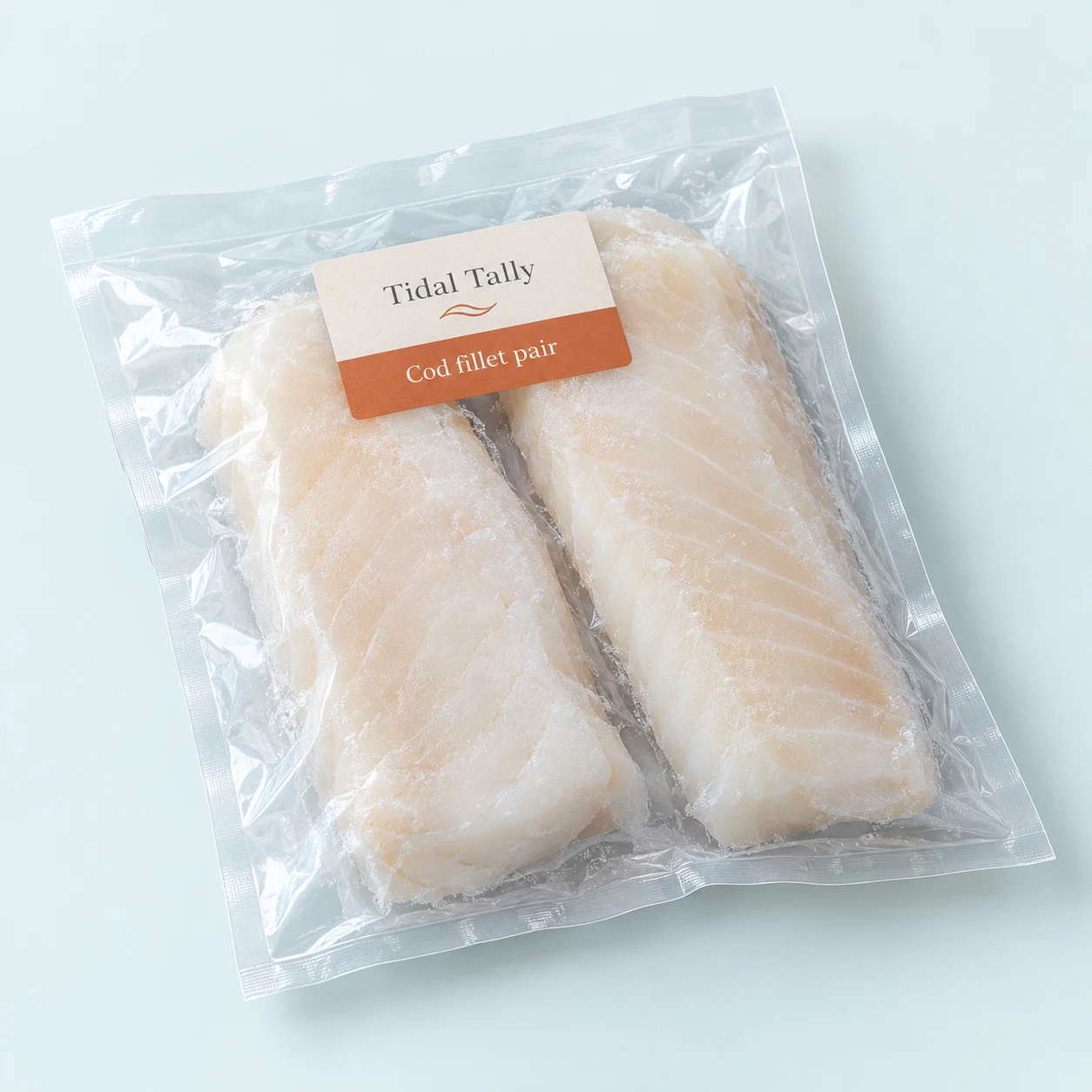 Cod fillet pair